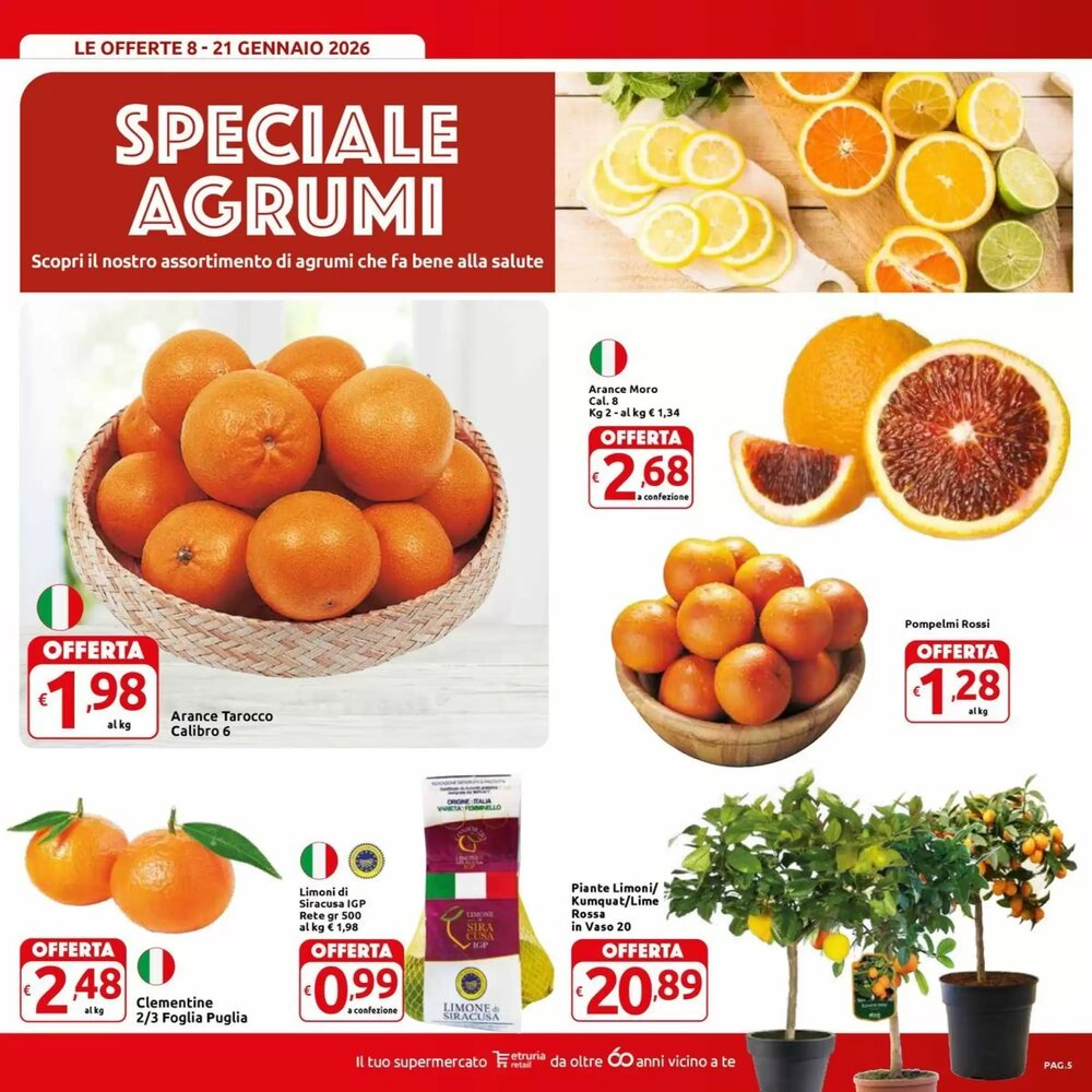 Volantino promozionale Carrefour Market  valide dal 08/01/2026 - Pagina 5.