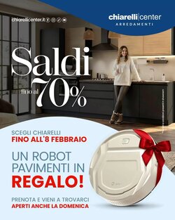 Volantino promozionale Chiarelli Center  valide dal 08/01/2026 - Pagina 1.