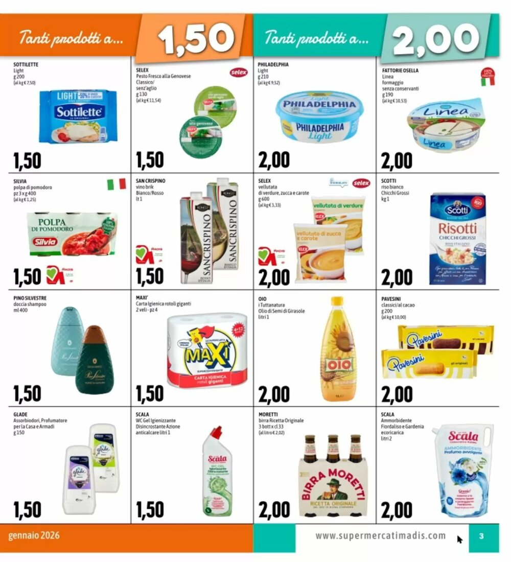 Volantino promozionale Madis  valide dal 08/01/2026 - Pagina 3.