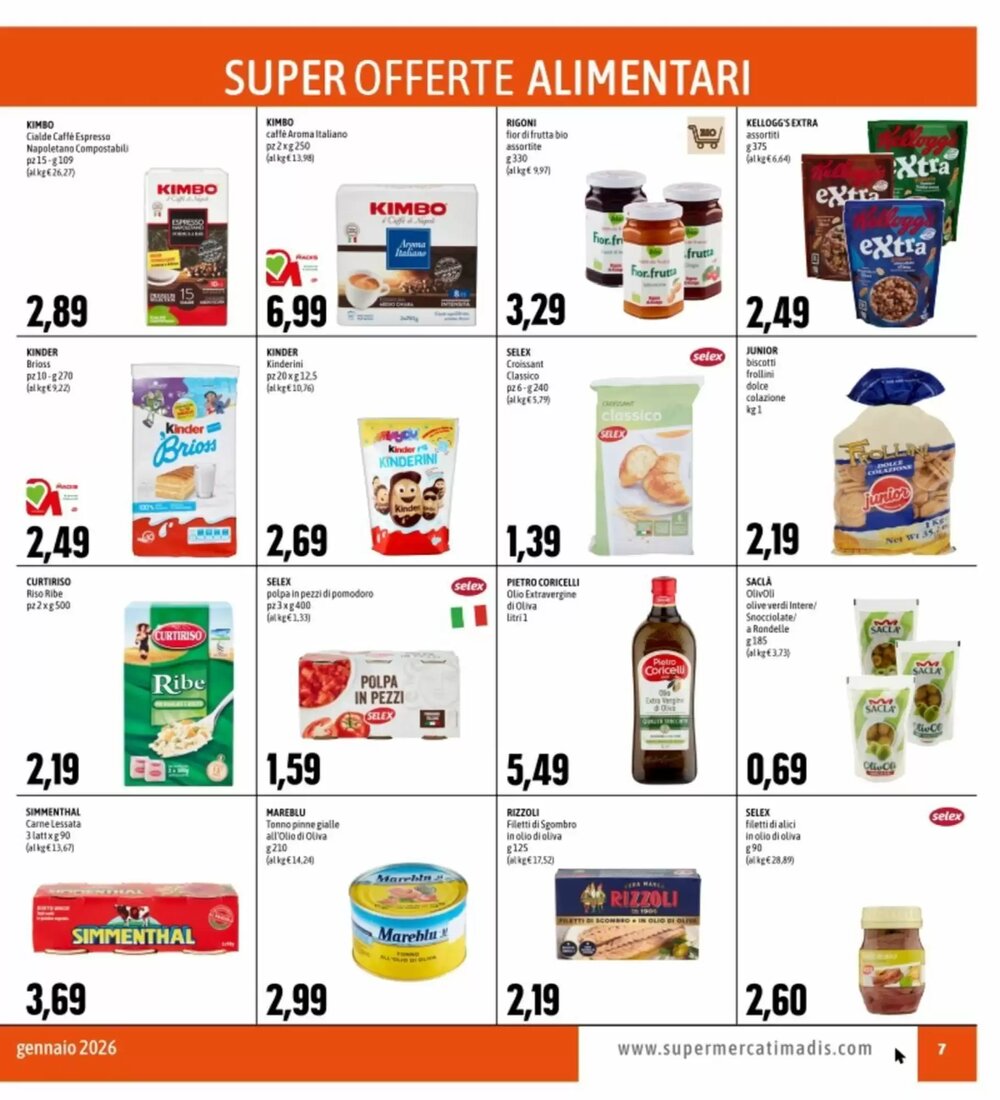 Volantino promozionale Madis  valide dal 08/01/2026 - Pagina 7.