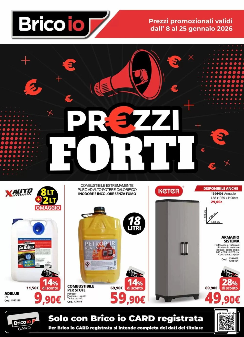 Volantino promozionale Brico Io  valide dal 08/01/2026 - Pagina 1.