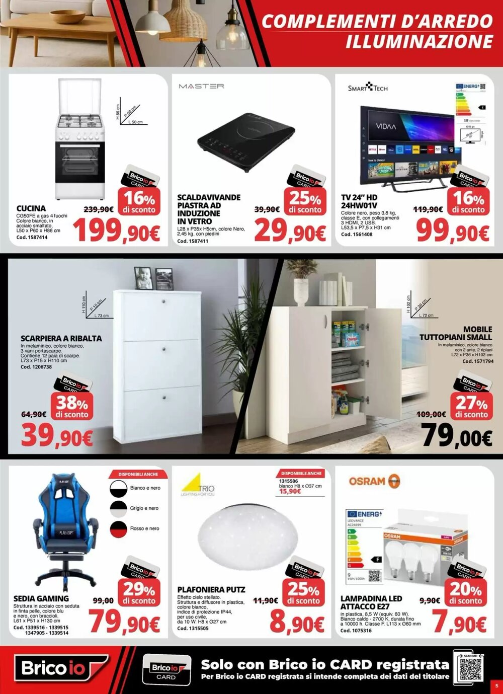 Volantino promozionale Brico Io  valide dal 08/01/2026 - Pagina 5.