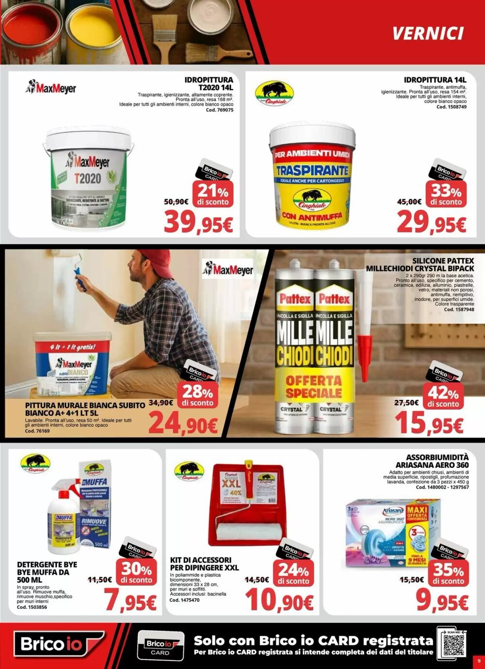 Volantino promozionale Brico Io  valide dal 08/01/2026 - Pagina 9.