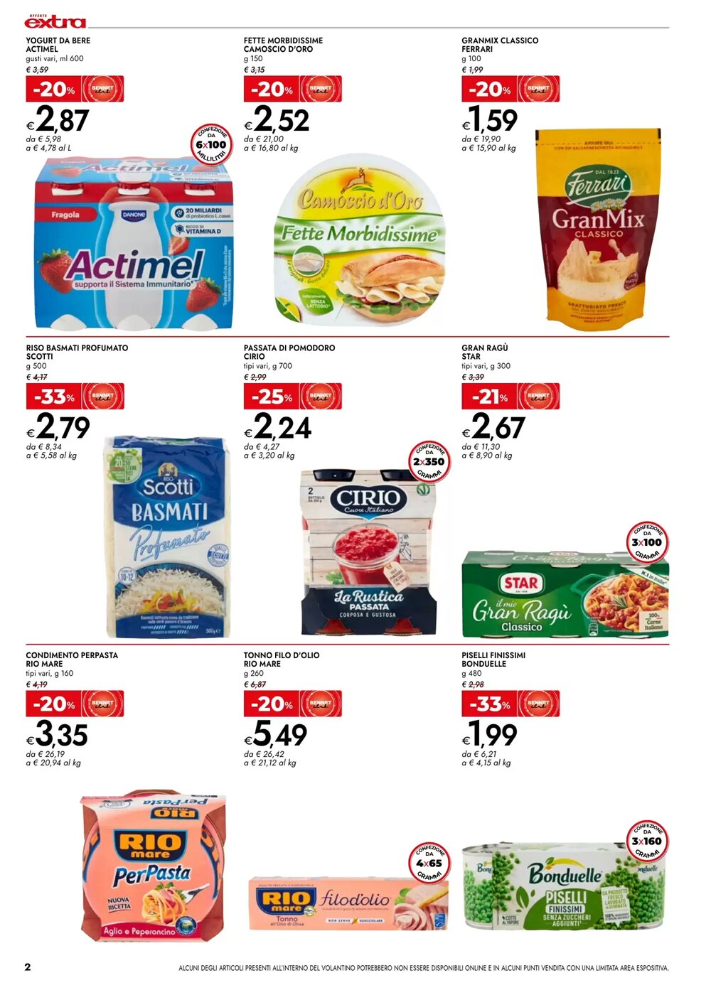 Volantino promozionale Bennet  valide dal 08/01/2026 - Pagina 2.