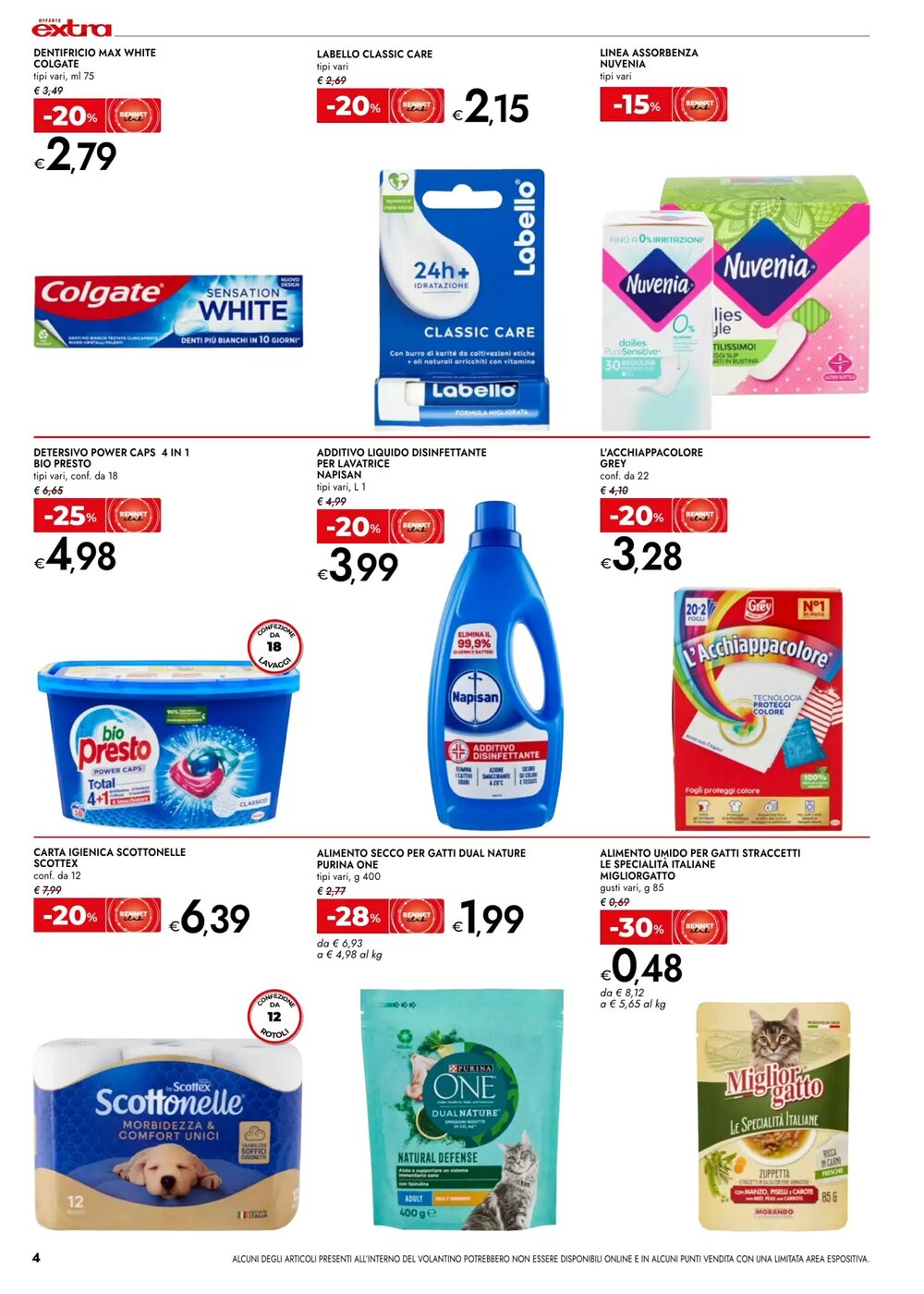 Volantino promozionale Bennet  valide dal 08/01/2026 - Pagina 4.