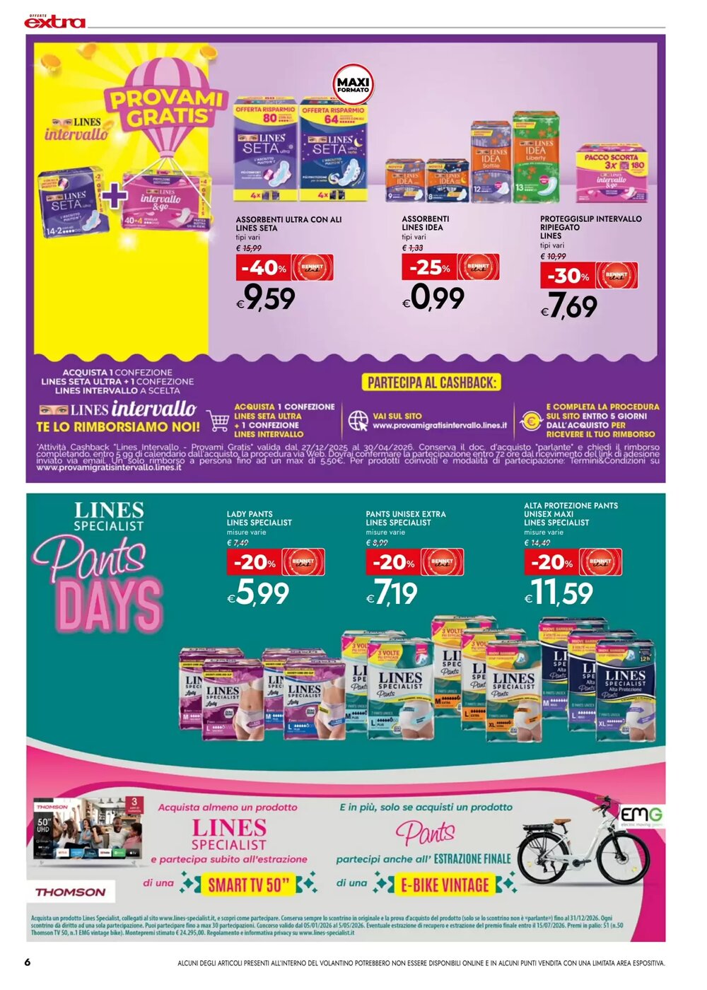 Volantino promozionale Bennet  valide dal 08/01/2026 - Pagina 6.