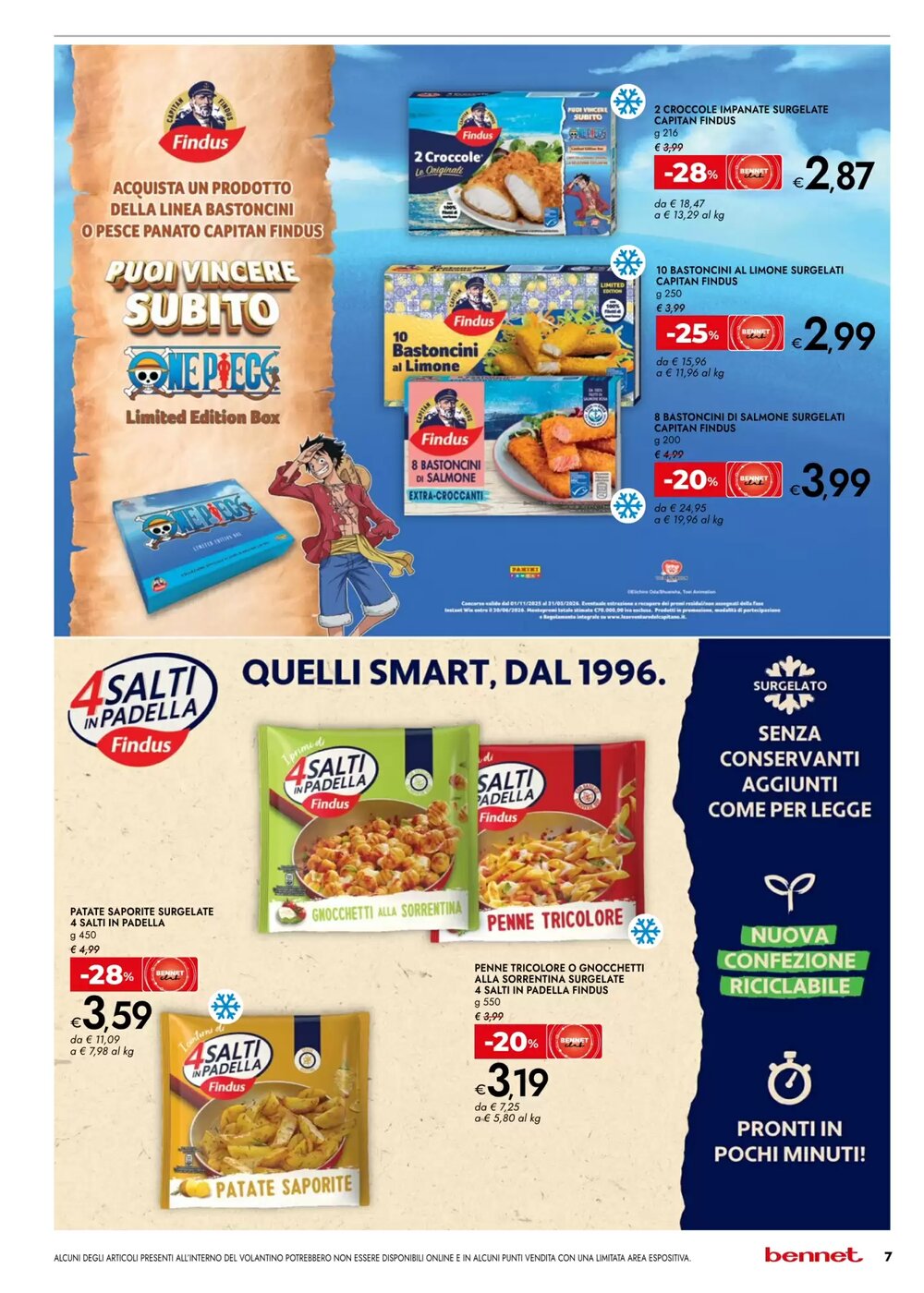 Volantino promozionale Bennet  valide dal 08/01/2026 - Pagina 7.