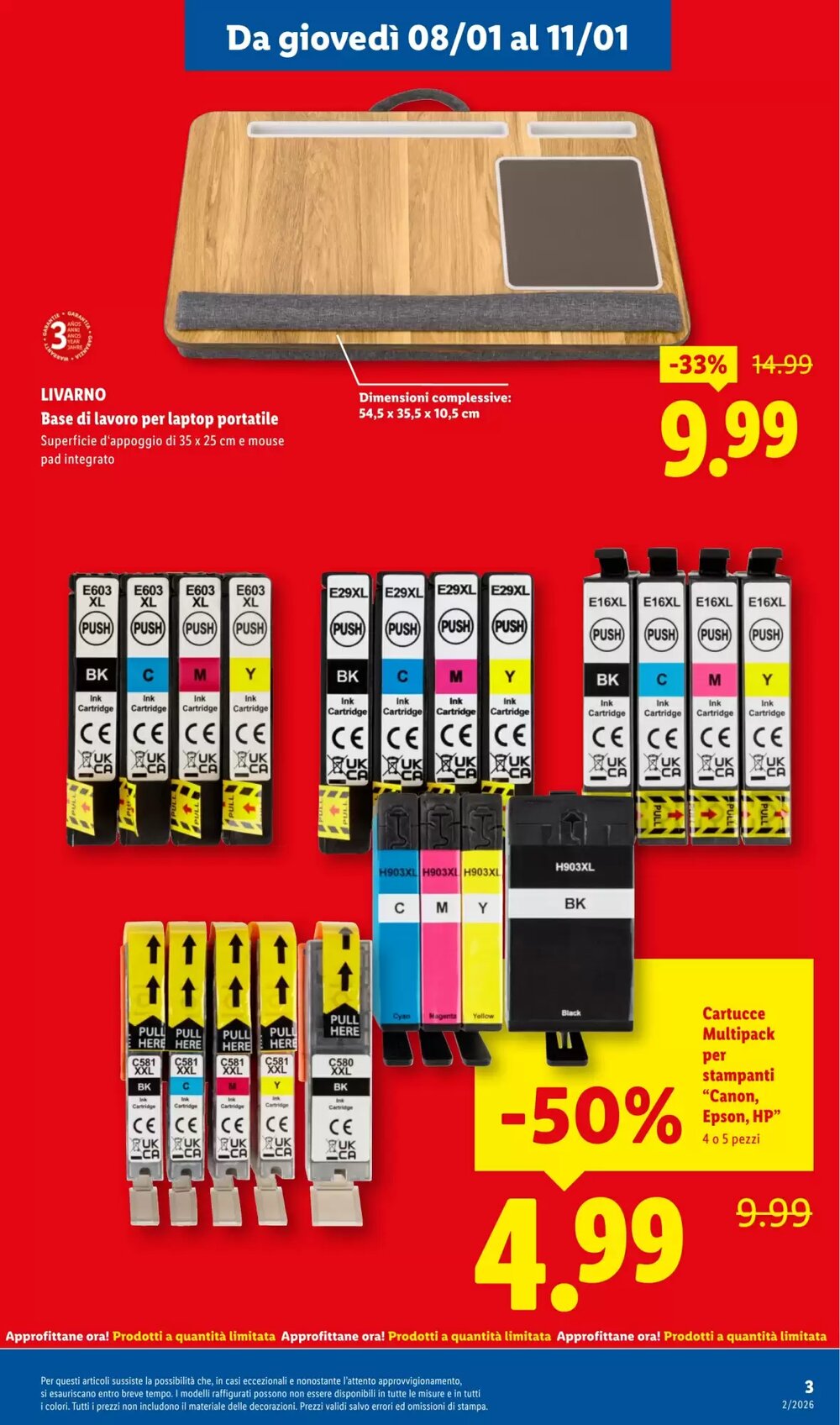 Volantino promozionale Lidl  valide dal 08/01/2026 - Pagina 3.