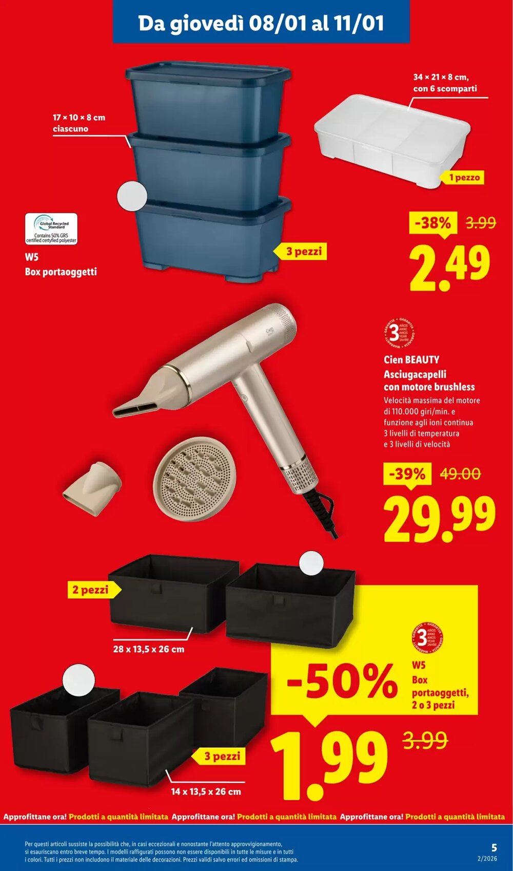 Volantino promozionale Lidl  valide dal 08/01/2026 - Pagina 5.