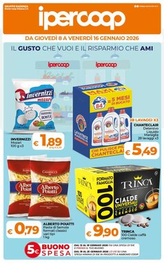Volantino promozionale Ipercoop  valide dal 08/01/2026 - Pagina 1.