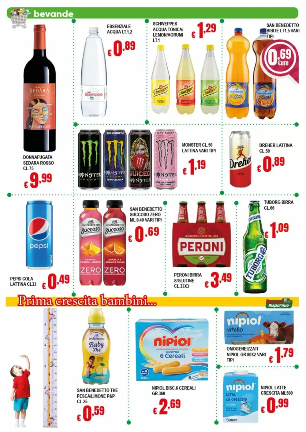 Volantino promozionale Risparmio Supermercati  valide dal 08/01/2026 - Pagina 6.