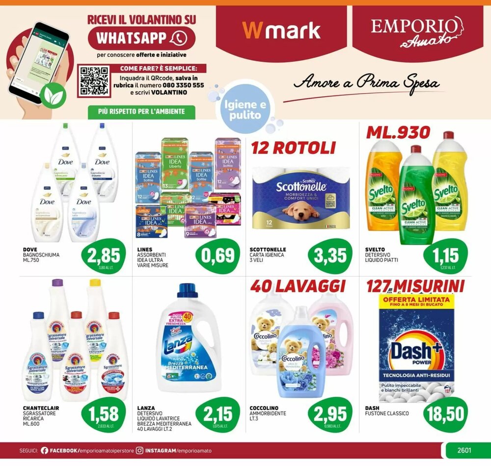 Volantino promozionale Emporio Amato  valide dal 08/01/2026 - Pagina 1.