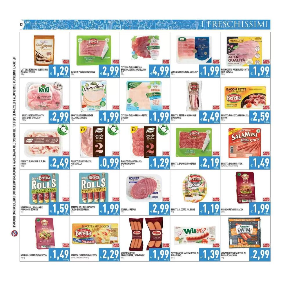 Volantino promozionale Supermercati Agorà  valide dal 08/01/2026 - Pagina 13.