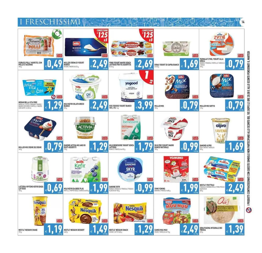 Volantino promozionale Supermercati Agorà  valide dal 08/01/2026 - Pagina 14.