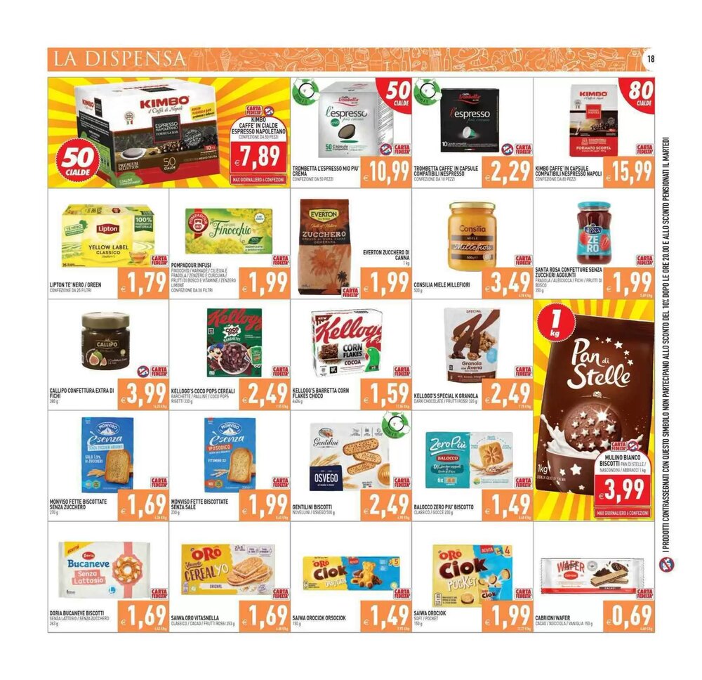 Volantino promozionale Supermercati Agorà  valide dal 08/01/2026 - Pagina 18.