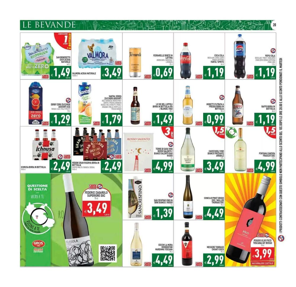 Volantino promozionale Supermercati Agorà  valide dal 08/01/2026 - Pagina 20.