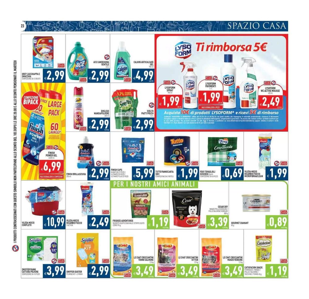 Volantino promozionale Supermercati Agorà  valide dal 08/01/2026 - Pagina 23.