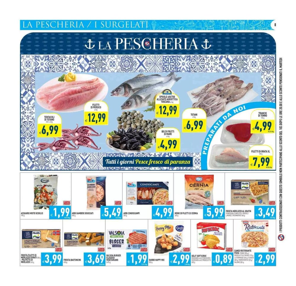 Volantino promozionale Supermercati Agorà  valide dal 08/01/2026 - Pagina 8.