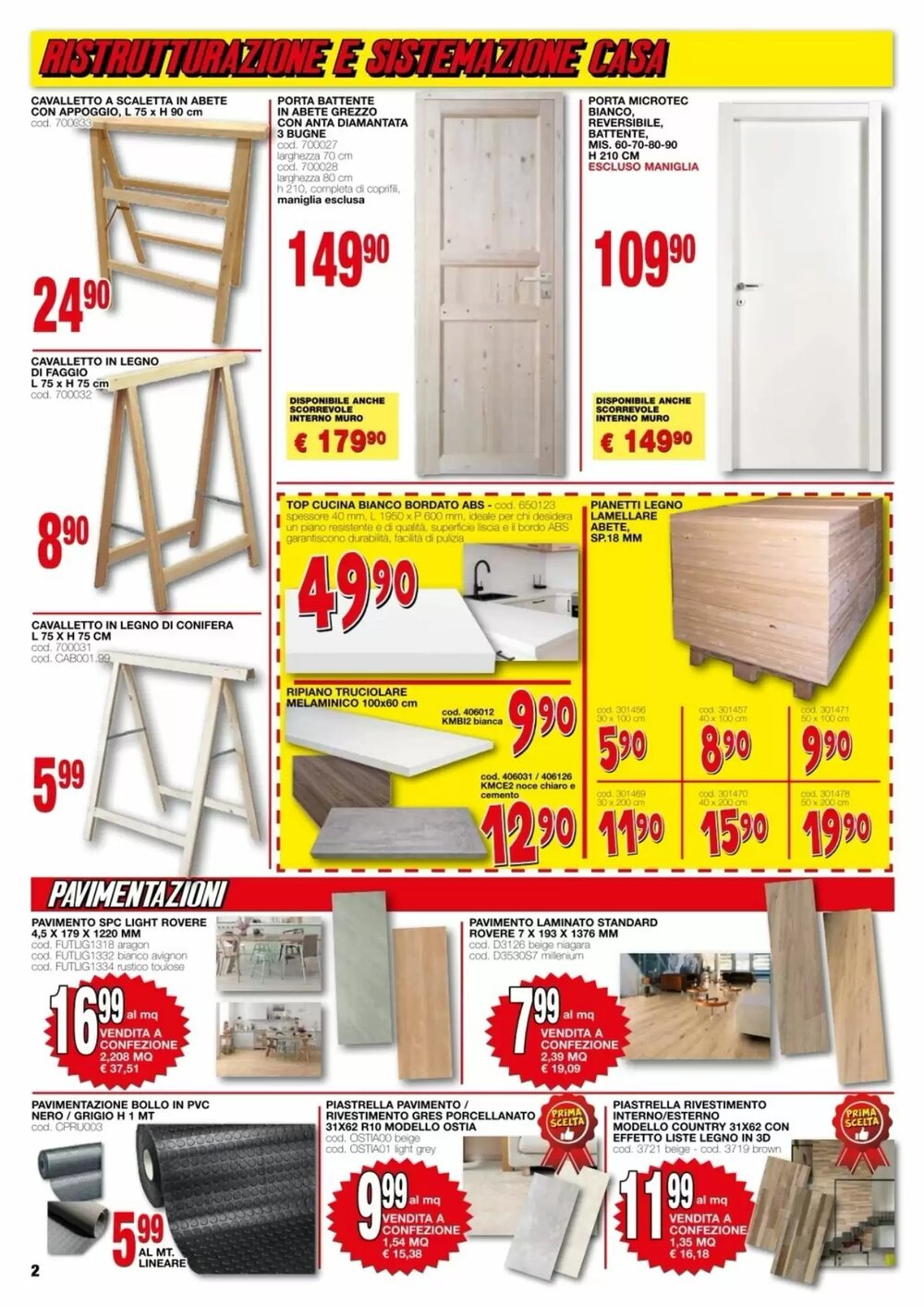 Volantino promozionale Mondo Brico  valide dal 08/01/2026 - Pagina 2.