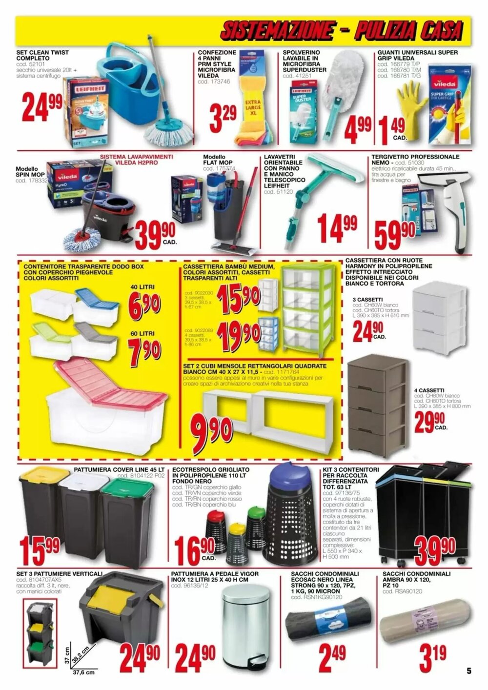 Volantino promozionale Mondo Brico  valide dal 08/01/2026 - Pagina 5.