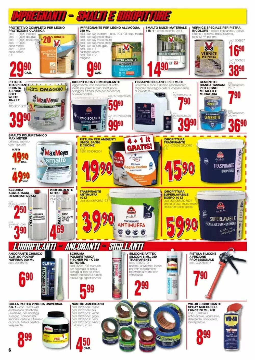 Volantino promozionale Mondo Brico  valide dal 08/01/2026 - Pagina 6.