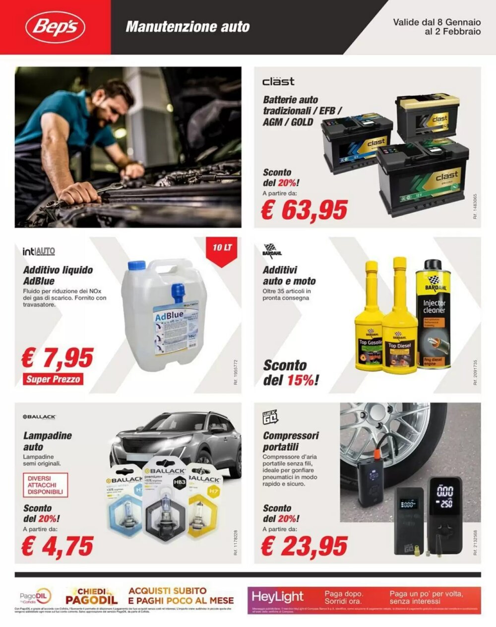 Volantino promozionale Bep's  valide dal 08/01/2026 - Pagina 6.