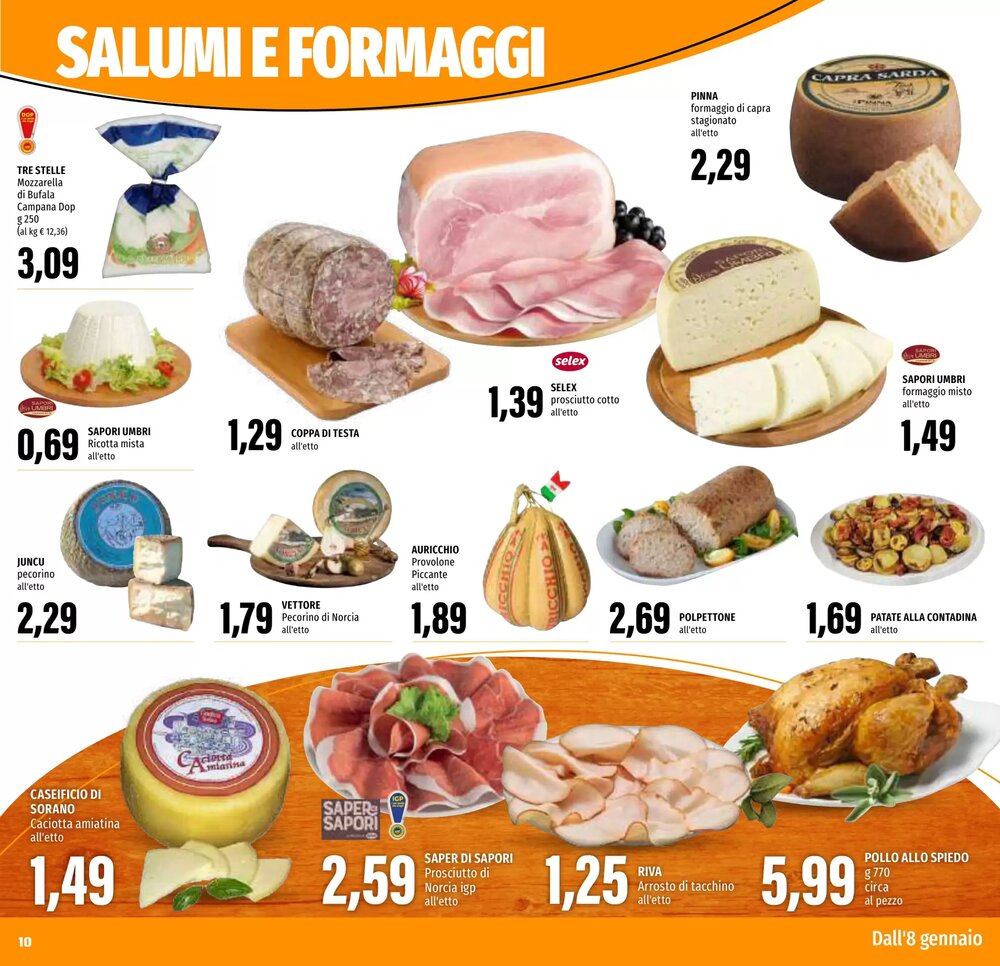 Volantino promozionale Emi Supermercati  valide dal 08/01/2026 - Pagina 10.