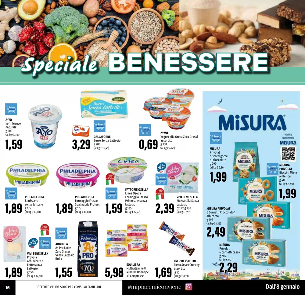 Volantino promozionale Emi Supermercati  valide dal 08/01/2026 - Pagina 16.