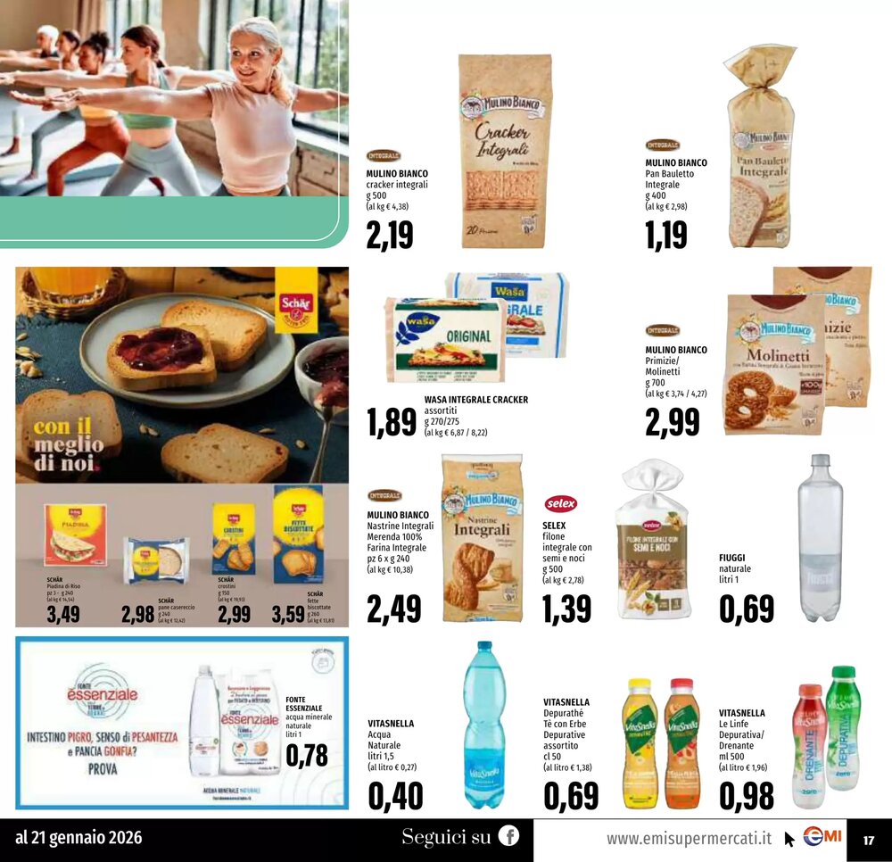 Volantino promozionale Emi Supermercati  valide dal 08/01/2026 - Pagina 17.