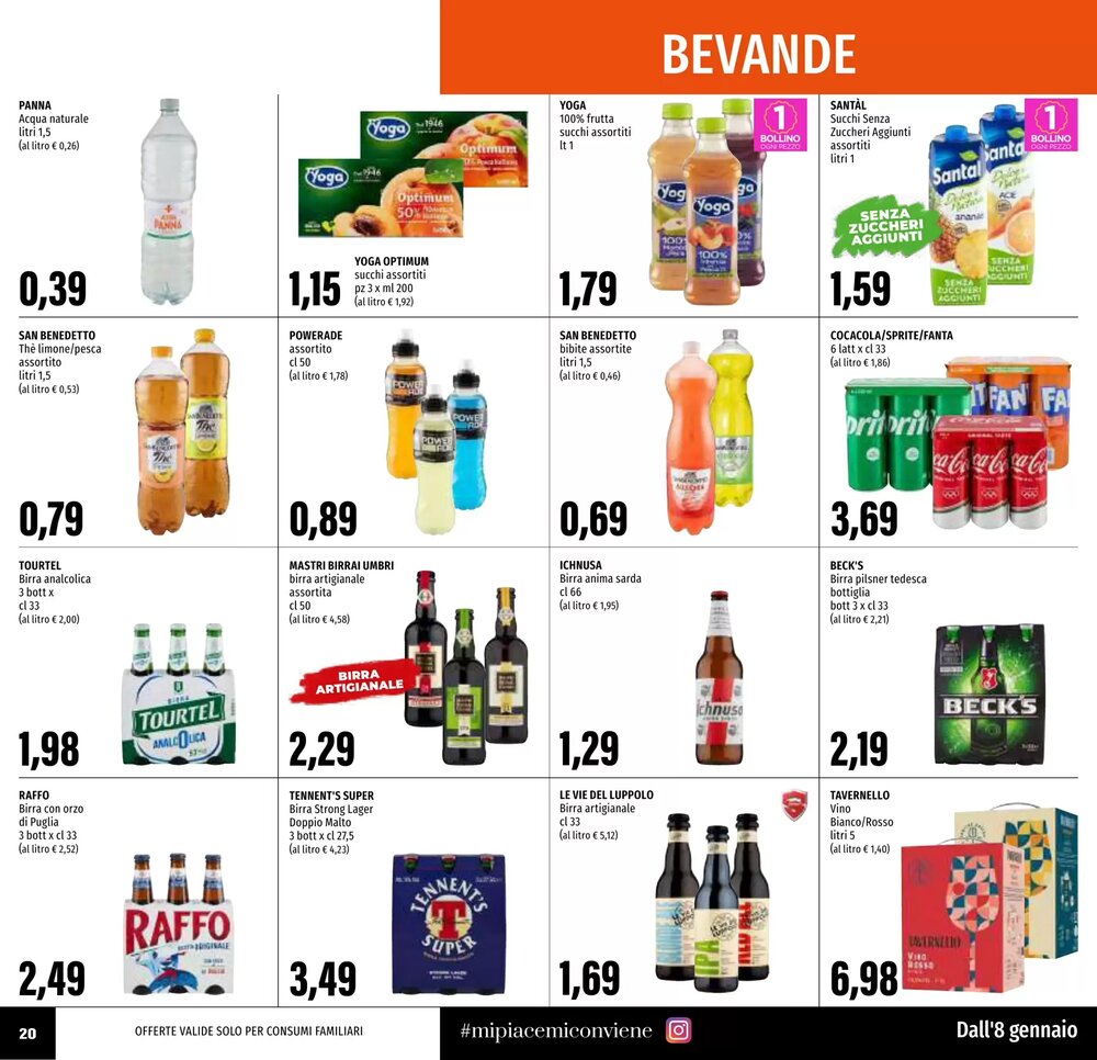 Volantino promozionale Emi Supermercati  valide dal 08/01/2026 - Pagina 20.