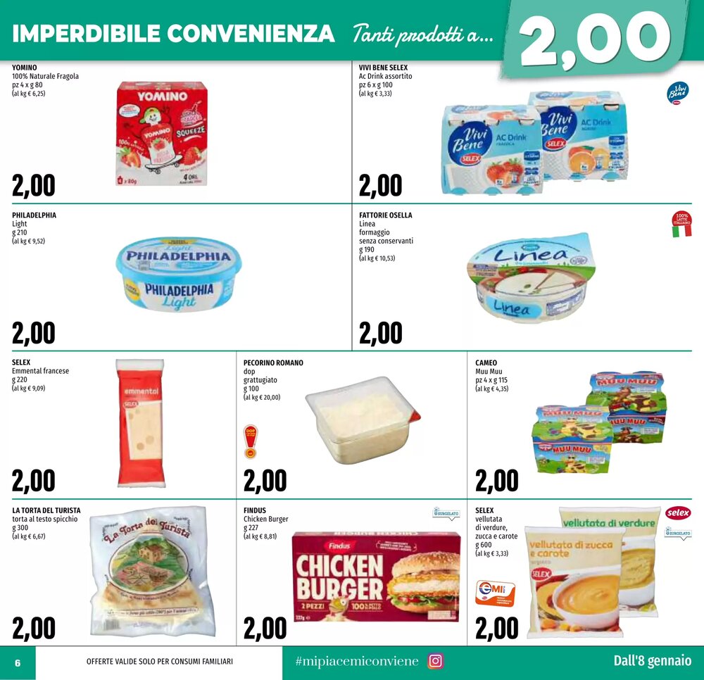 Volantino promozionale Emi Supermercati  valide dal 08/01/2026 - Pagina 6.