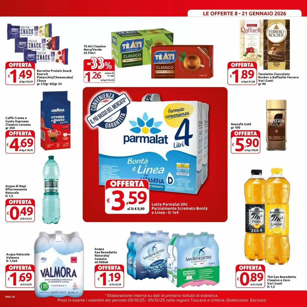 Volantino promozionale Carrefour Market  valide dal 08/01/2026 - Pagina 16.