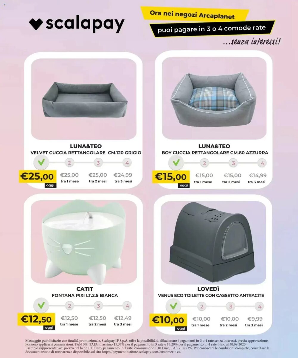 Volantino promozionale Arcaplanet  valide dal 08/01/2026 - Pagina 27.