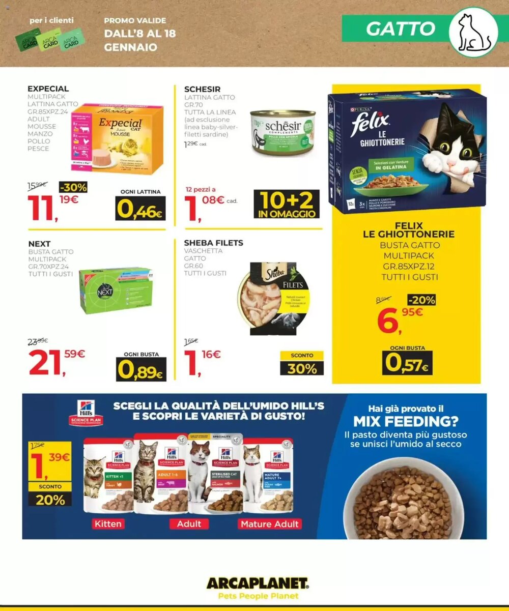 Volantino promozionale Arcaplanet  valide dal 08/01/2026 - Pagina 5.
