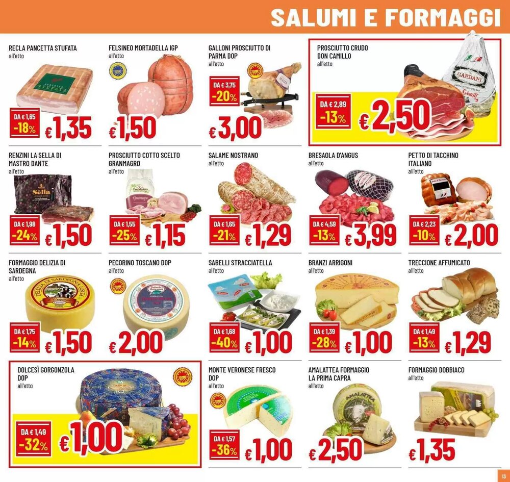 Volantino promozionale Famila Superstore  valide dal 08/01/2026 - Pagina 13.