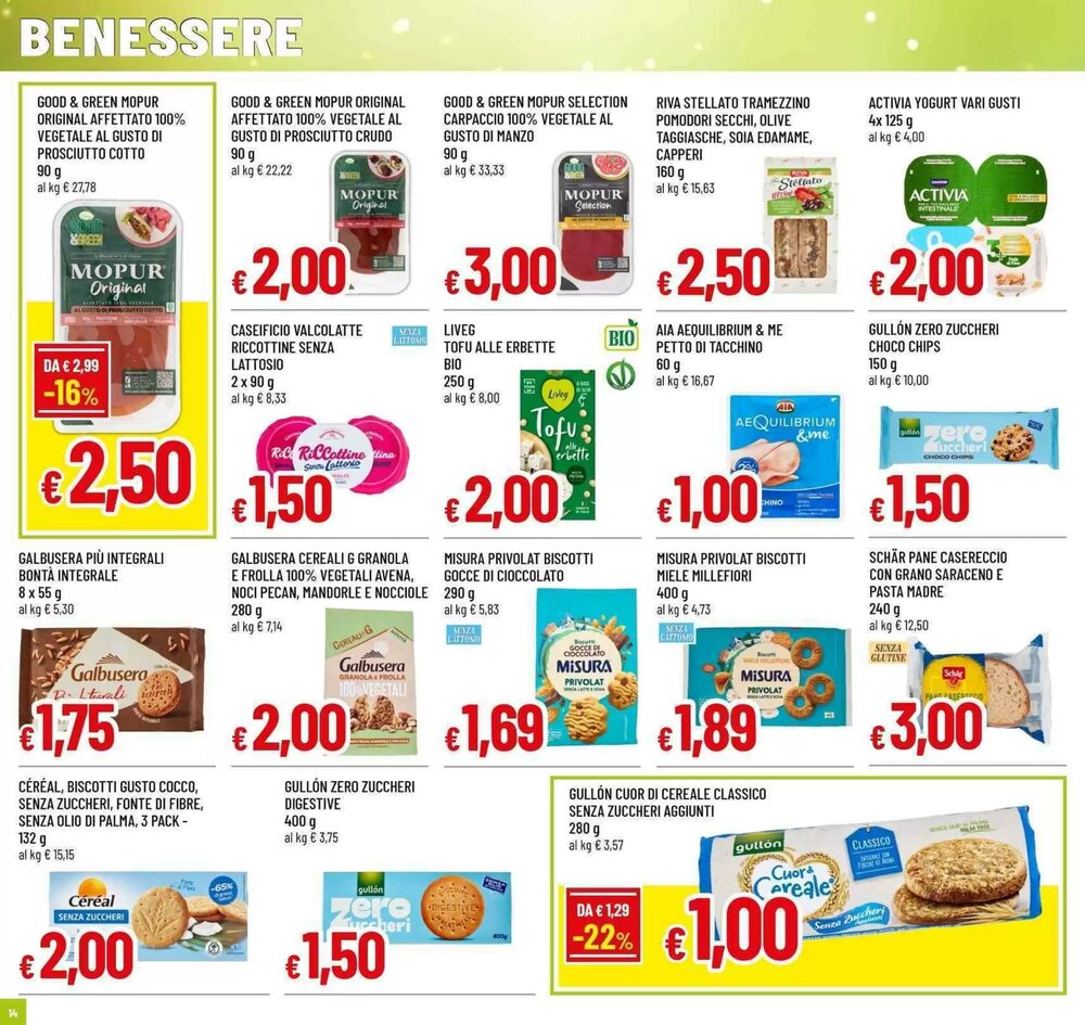 Volantino promozionale Famila Superstore  valide dal 08/01/2026 - Pagina 14.
