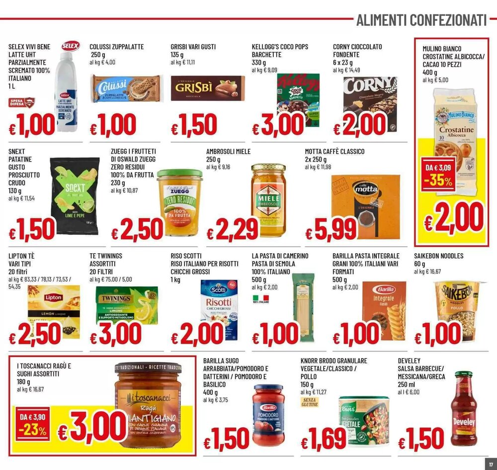 Volantino promozionale Famila Superstore  valide dal 08/01/2026 - Pagina 17.