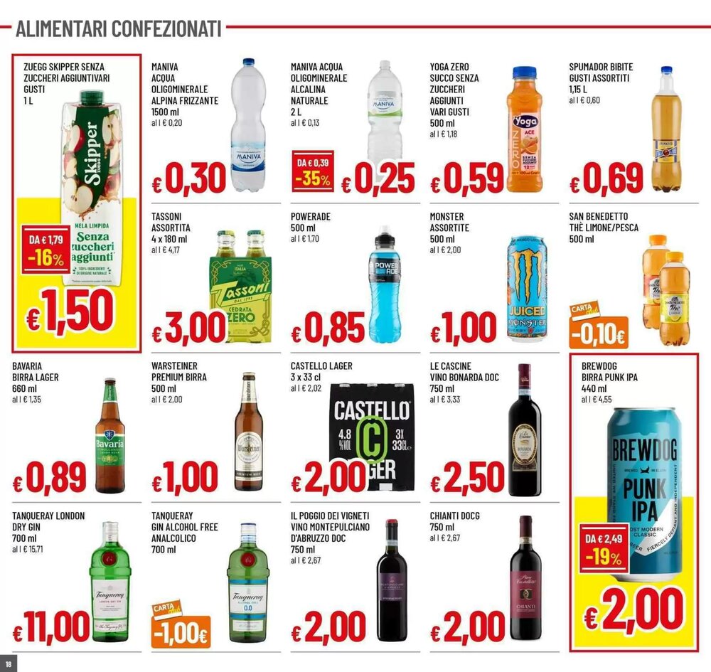 Volantino promozionale Famila Superstore  valide dal 08/01/2026 - Pagina 18.