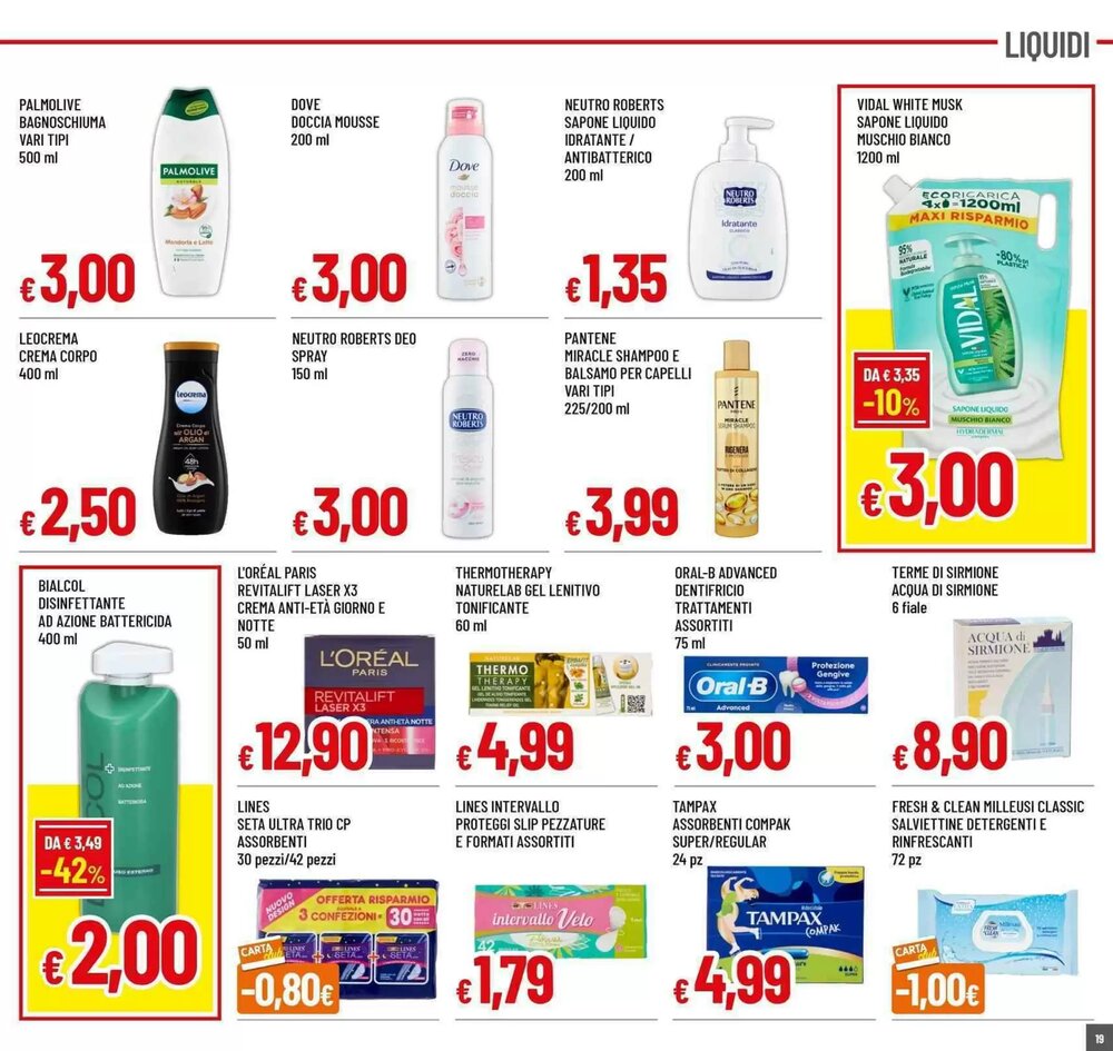 Volantino promozionale Famila Superstore  valide dal 08/01/2026 - Pagina 19.