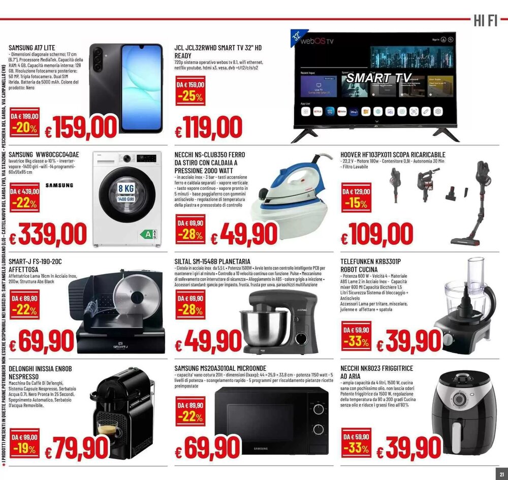 Volantino promozionale Famila Superstore  valide dal 08/01/2026 - Pagina 21.