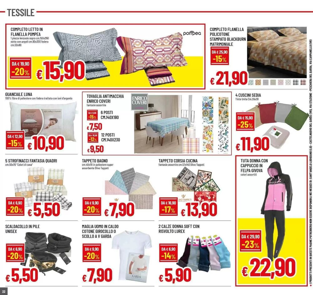 Volantino promozionale Famila Superstore  valide dal 08/01/2026 - Pagina 22.