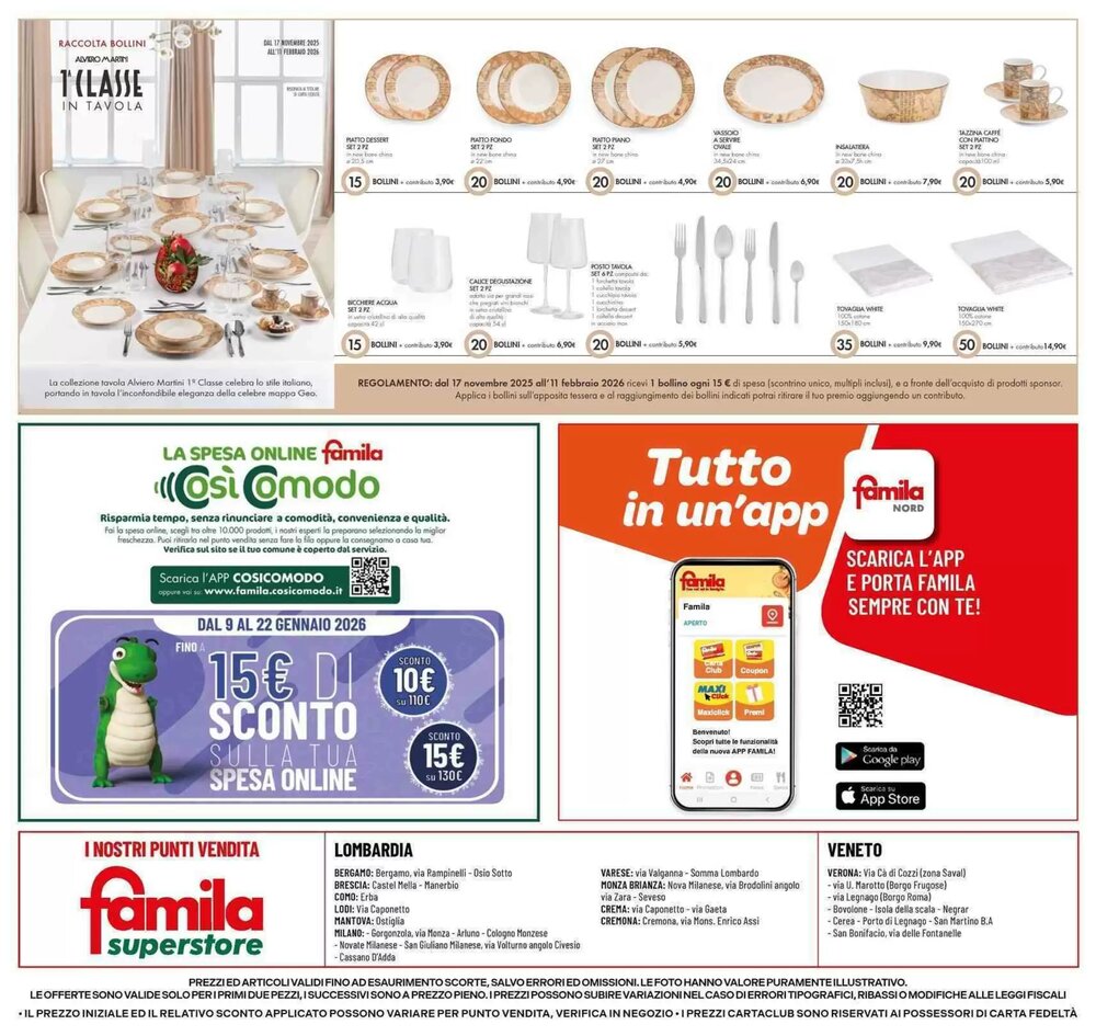 Volantino promozionale Famila Superstore  valide dal 08/01/2026 - Pagina 24.