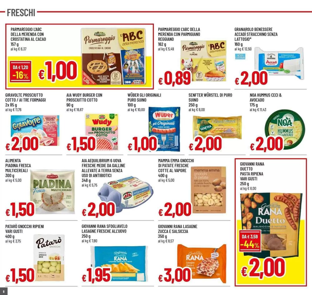 Volantino promozionale Famila Superstore  valide dal 08/01/2026 - Pagina 8.