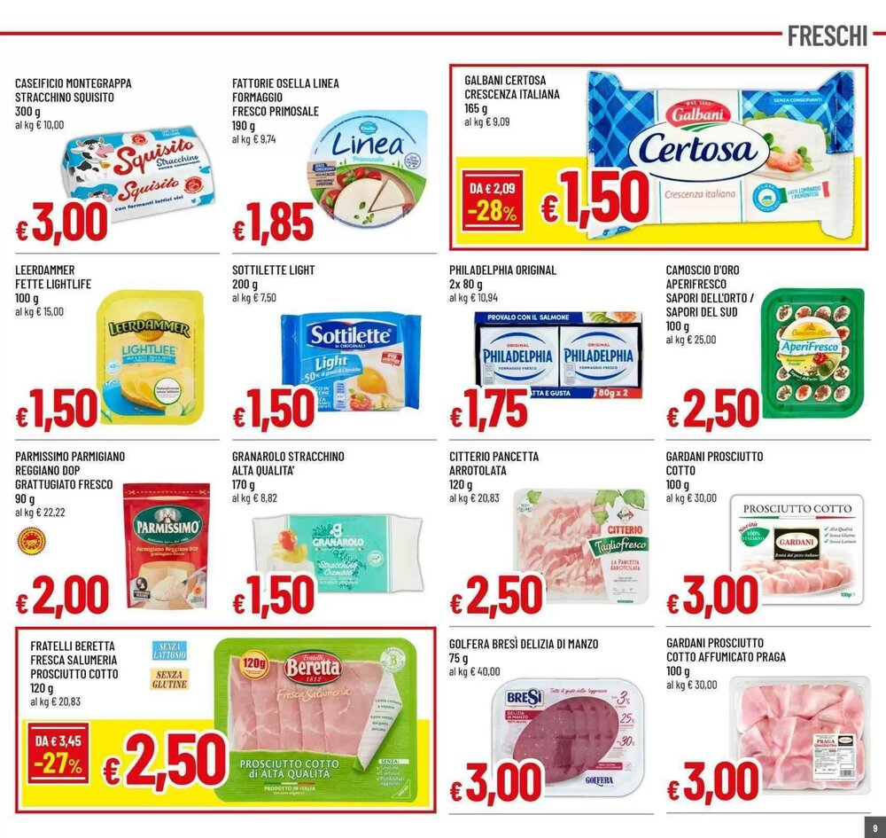 Volantino promozionale Famila Superstore  valide dal 08/01/2026 - Pagina 9.