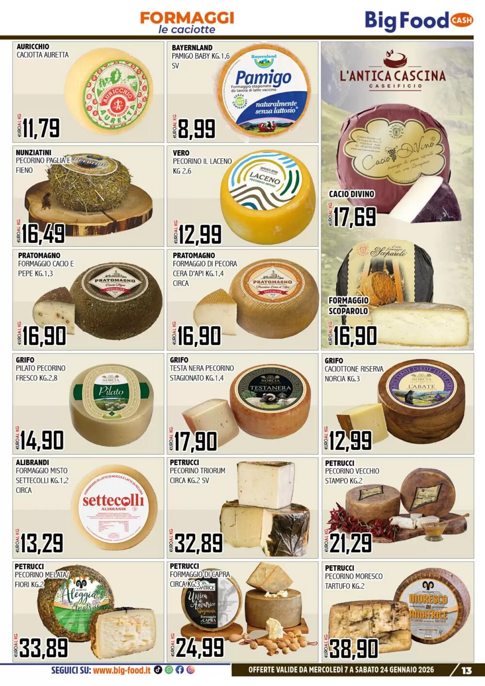 Volantino promozionale Big Food  valide dal 08/01/2026 - Pagina 13.