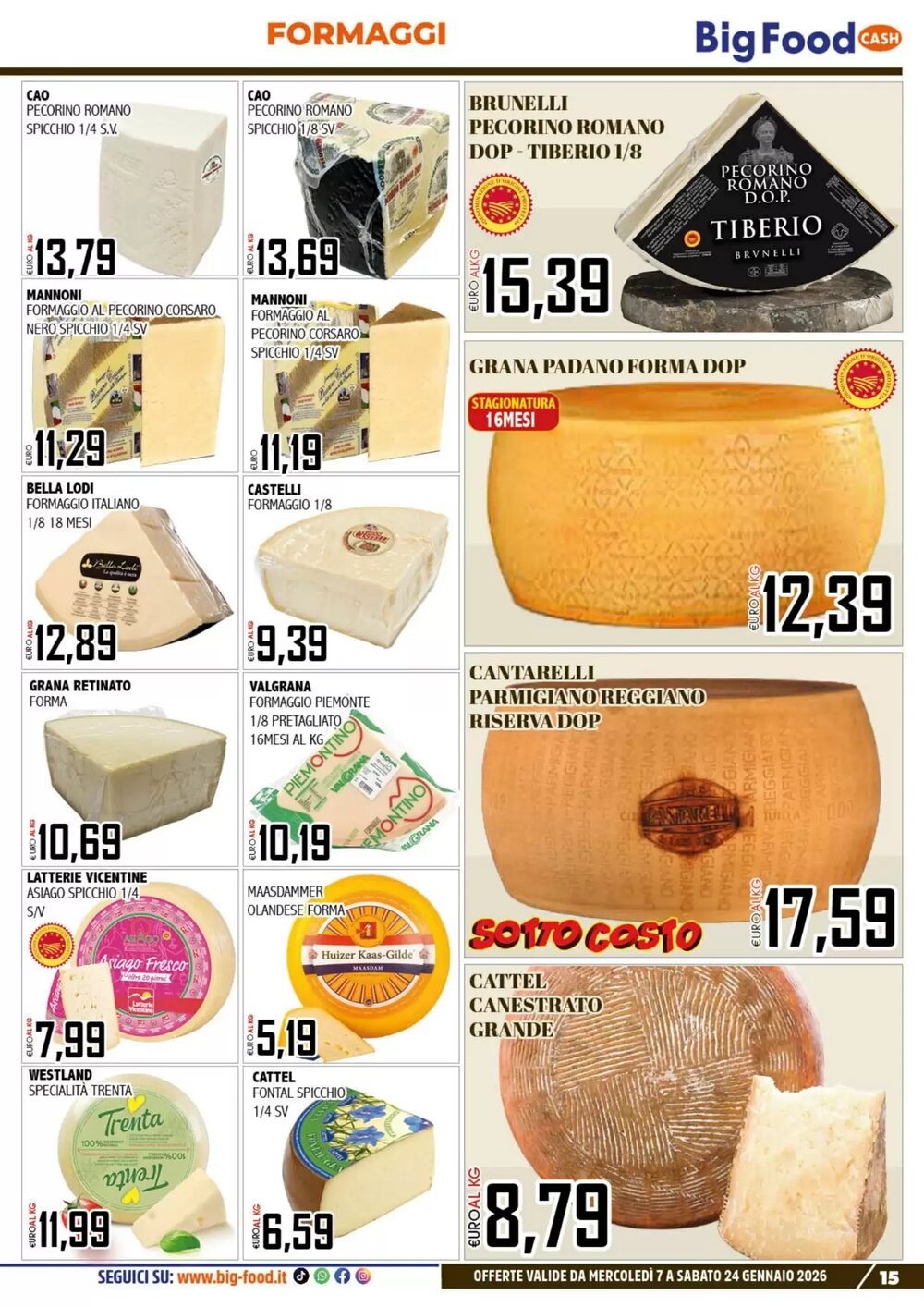Volantino promozionale Big Food  valide dal 08/01/2026 - Pagina 15.