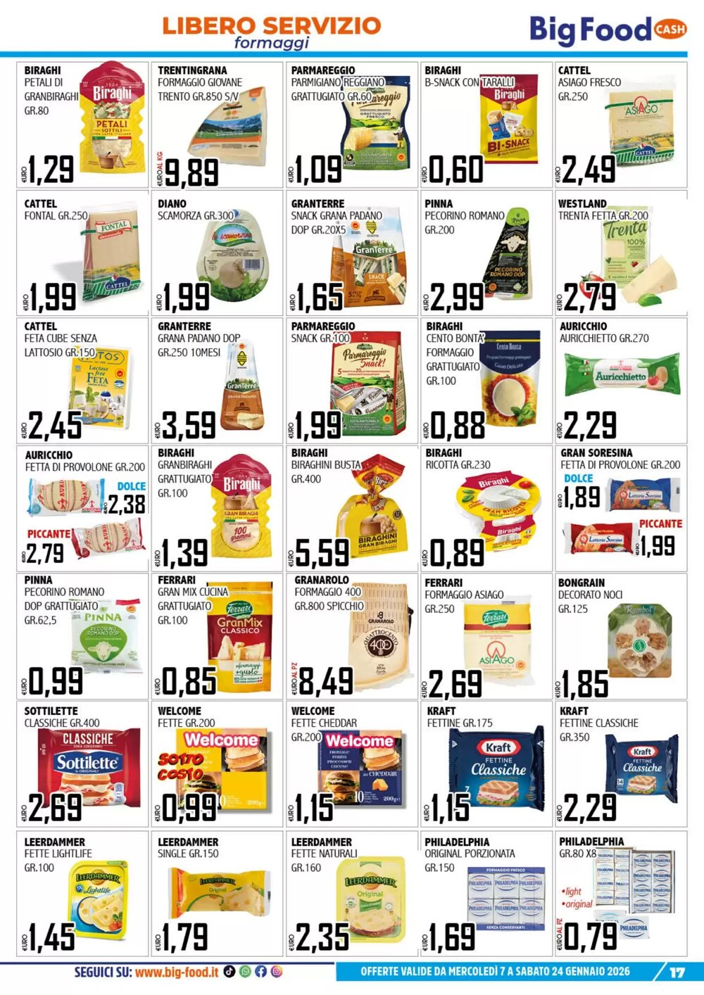 Volantino promozionale Big Food  valide dal 08/01/2026 - Pagina 17.
