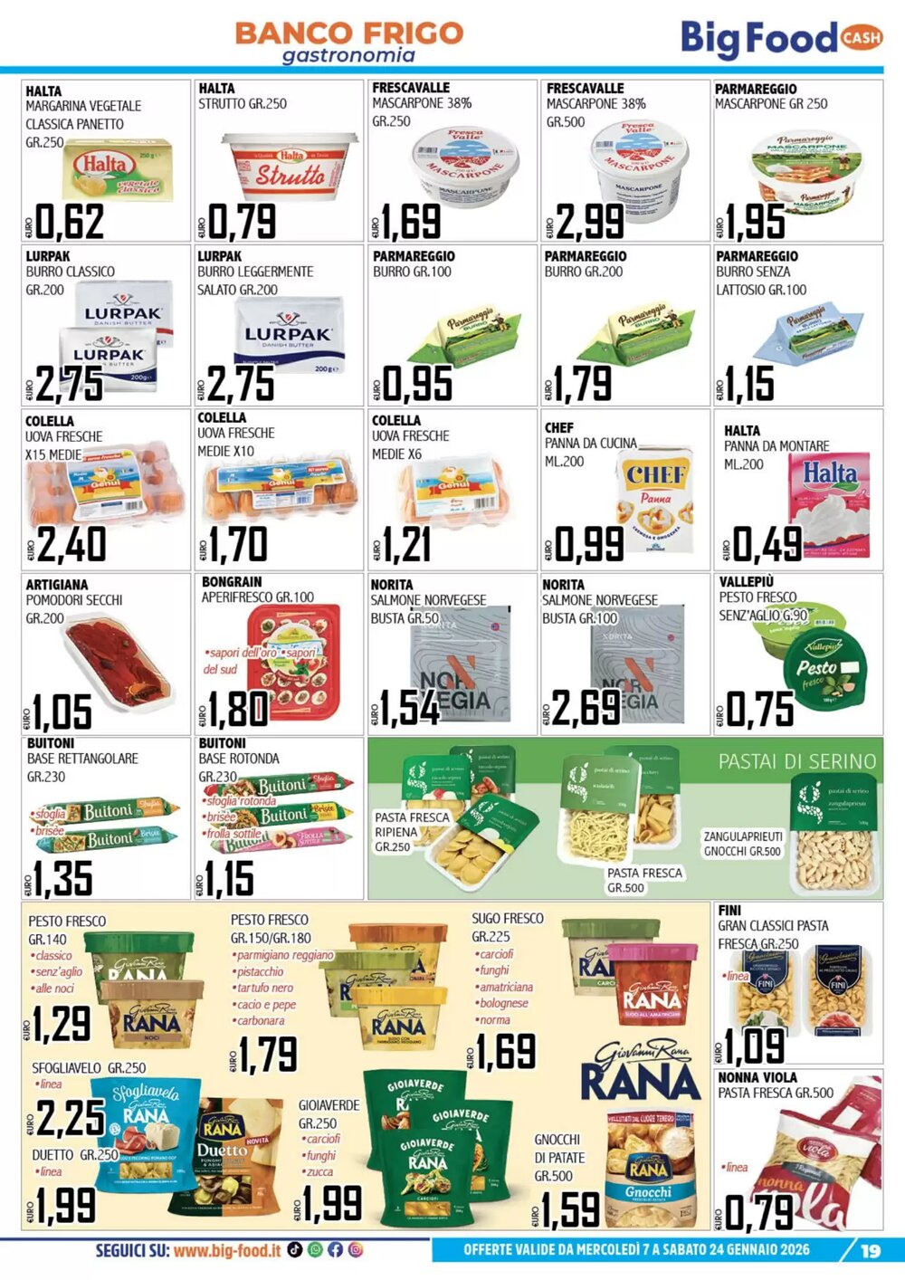 Volantino promozionale Big Food  valide dal 08/01/2026 - Pagina 19.
