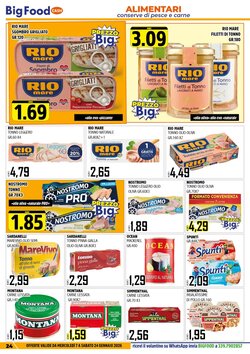 Volantino promozionale Big Food  valide dal 08/01/2026 - Pagina 24.