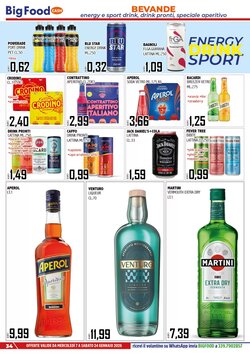 Volantino promozionale Big Food  valide dal 08/01/2026 - Pagina 34.